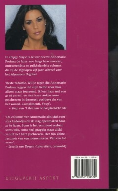 Happy single in de war achterkant