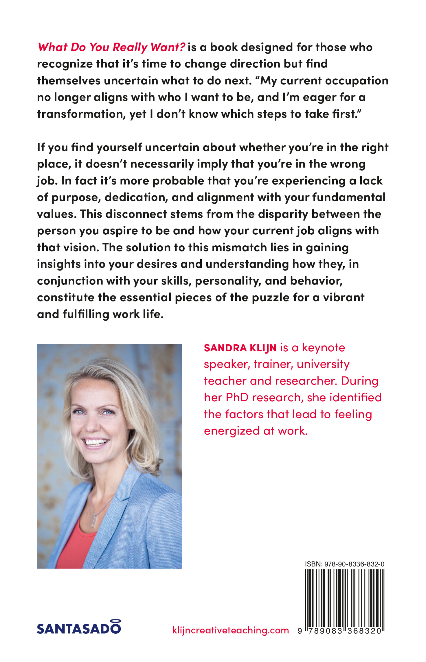 What Do You Really Want? achterkant