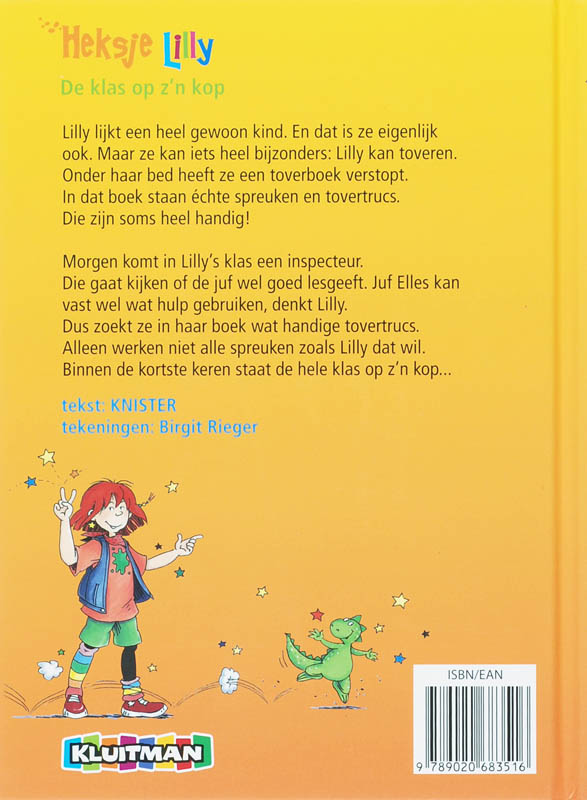 Heksje Lilly. De klas op z'n kop achterkant