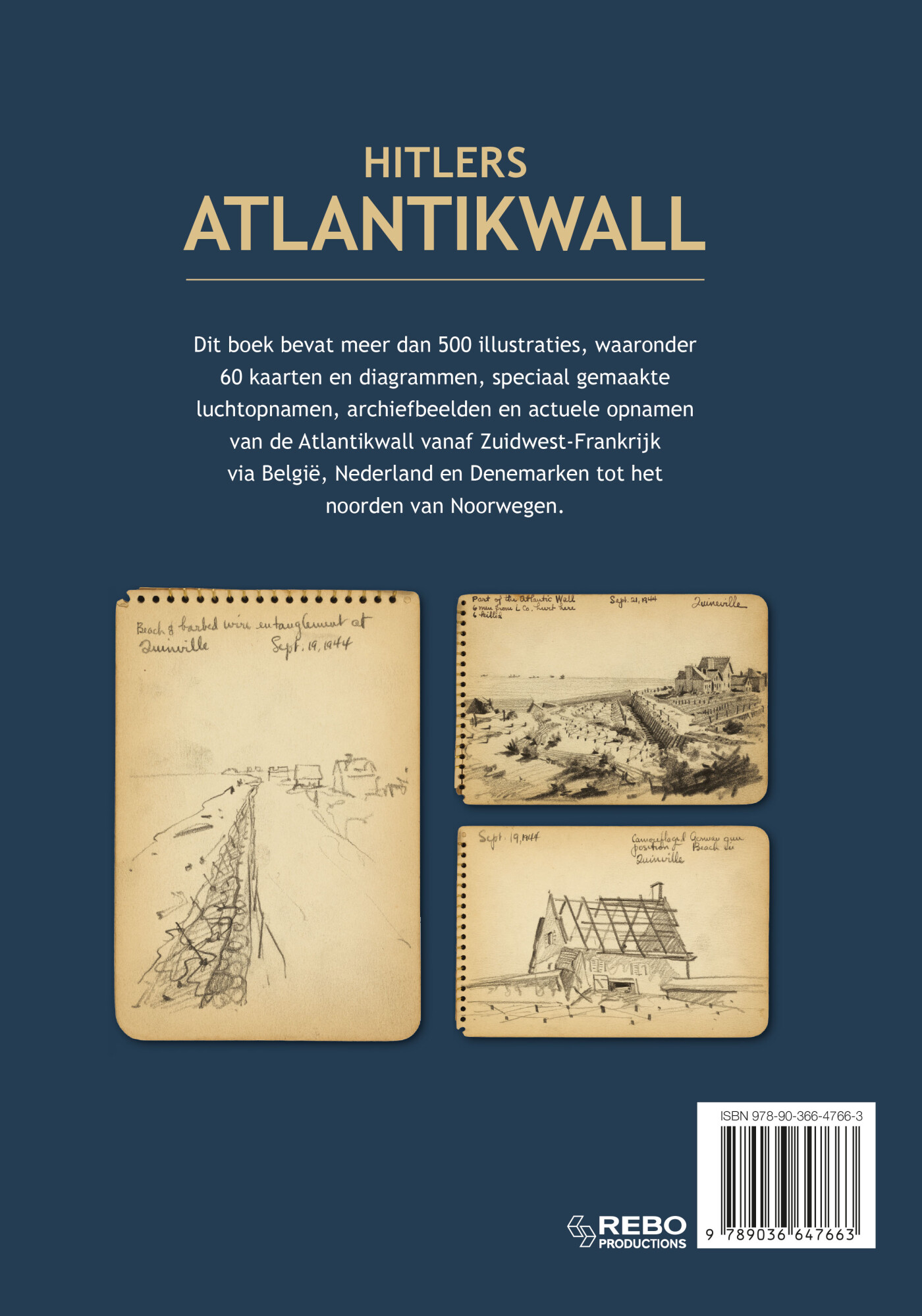 Hitlers Atlantikwall achterkant