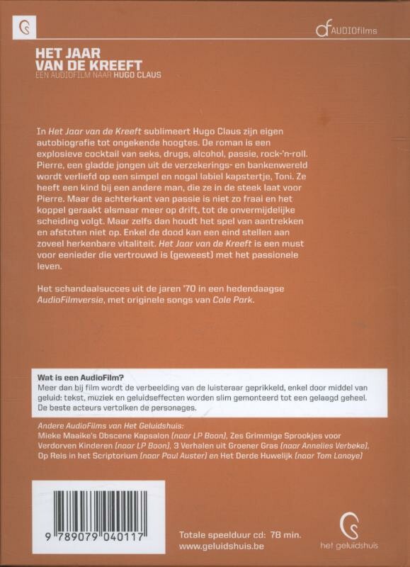 Het jaar van de kreeft / Audiofilms / 1 achterkant