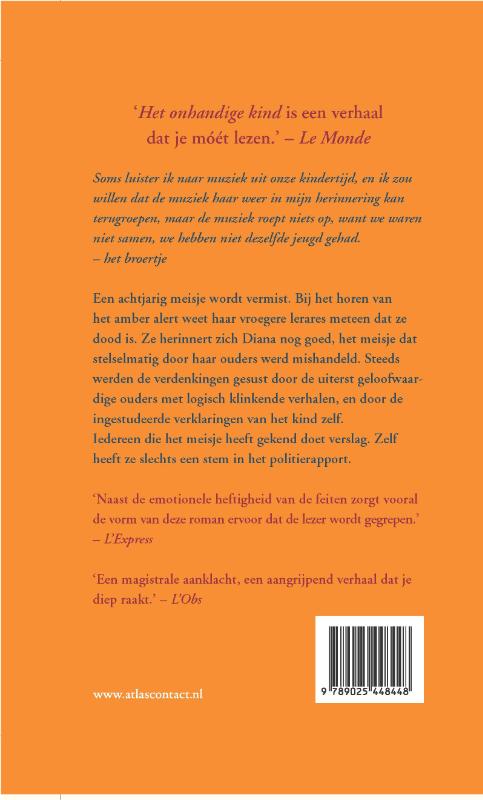 Het onhandige kind achterkant