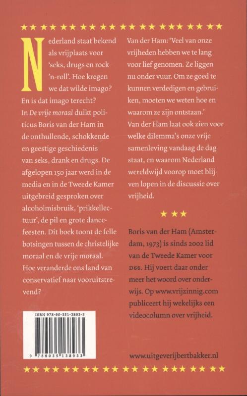 De vrije moraal De vrije moraal achterkant