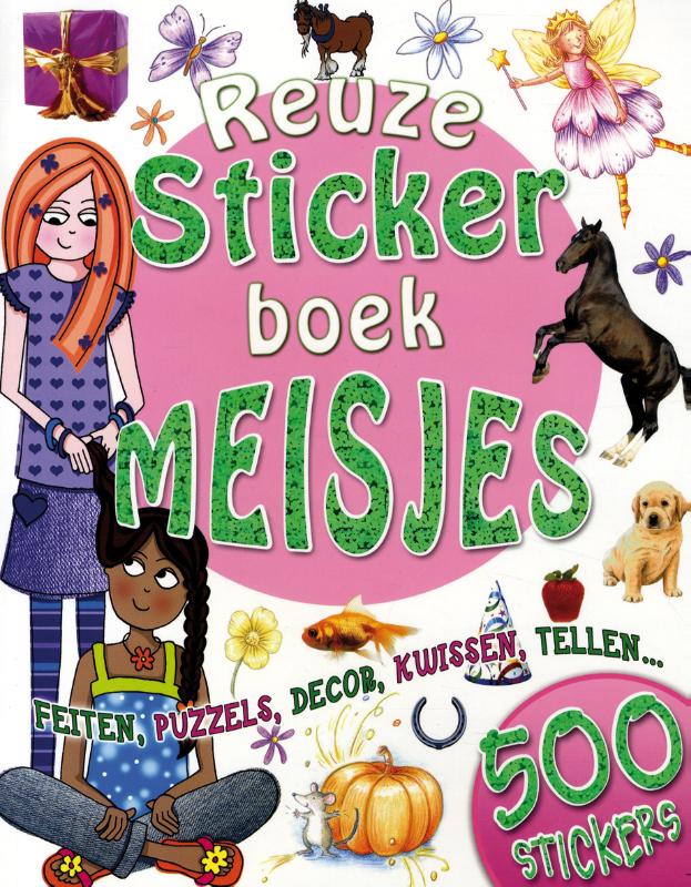 Reuze stickerboek meisjes