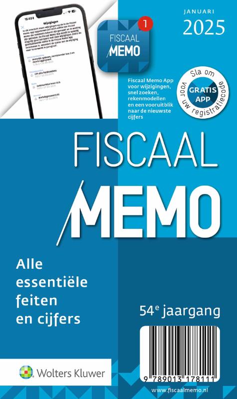 boekenbalie_9789013178111_cover Fiscaal Memo januari / 2025