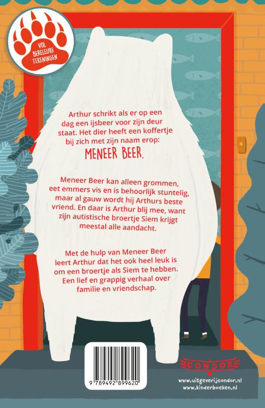 Meneer Beer achterkant