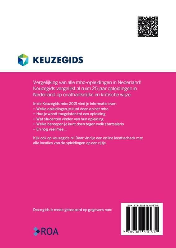 Keuzegids mbo 2021 achterkant