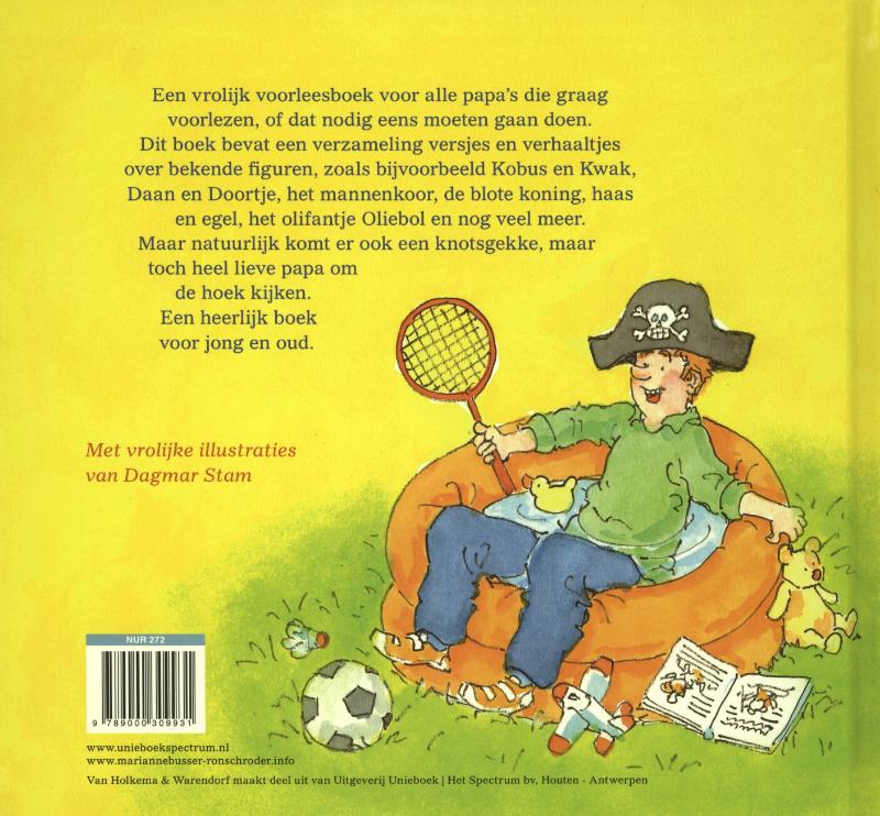 Het voorleesboek voor de allerliefste papa! / Voor de allerliefste… Het voorleesboek voor de allerliefste papa! / Voor de allerliefste… achterkant