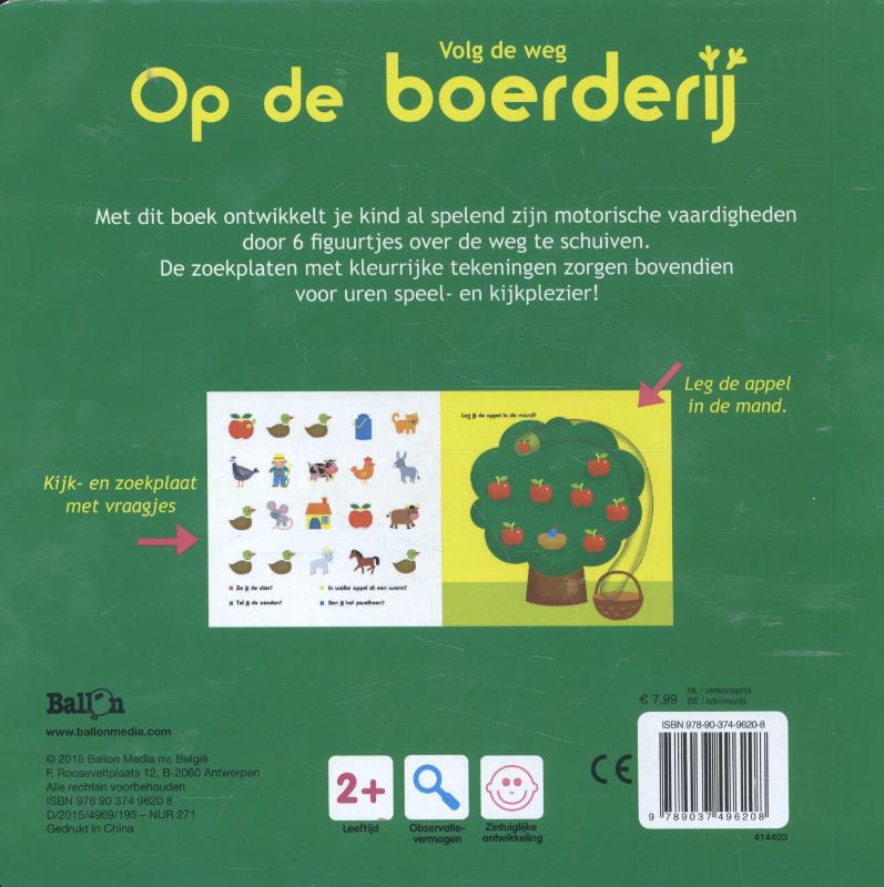 Op de boerderij / Volg de weg / 0 achterkant