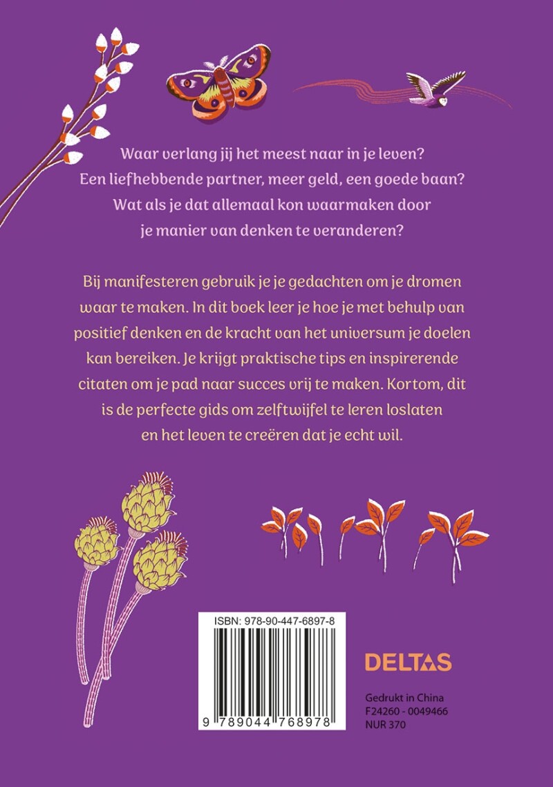 De kracht van manifesteren achterkant