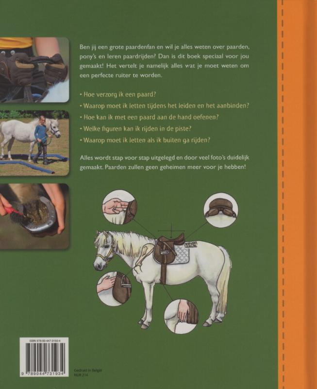 Mijn grote boek over paardrijden achterkant