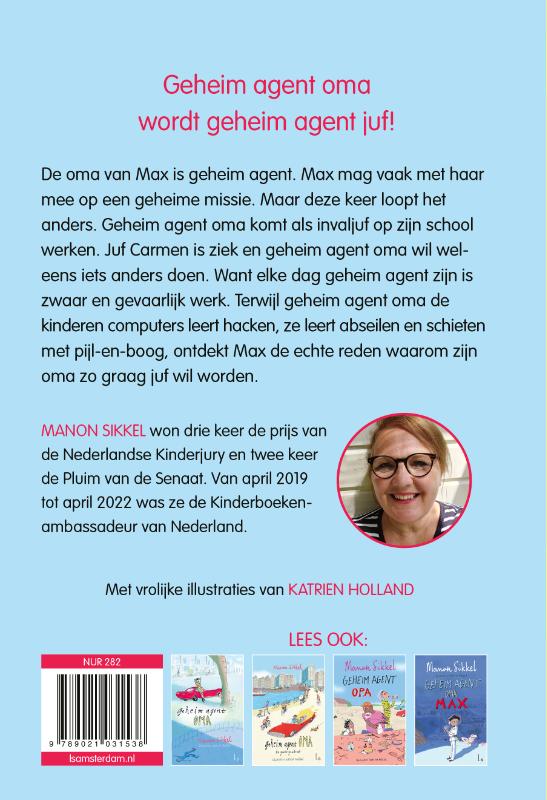 Geheim agent juf / Geheim agent oma / 5 achterkant