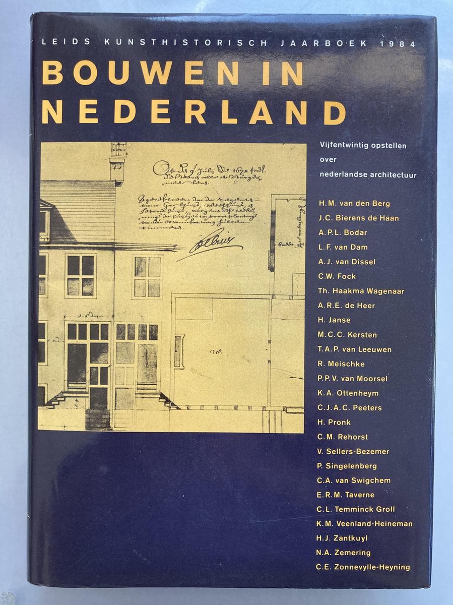 boekenbalie_9789065620675_cover Bouwen in Nederland. Vijfentwintig opstellen over Nederlandse architectuur opgedragen aan Prof. Ir. J.J. Terwen