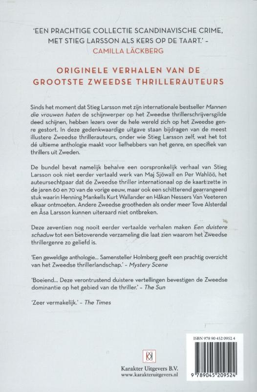 Een duistere schaduw achterkant