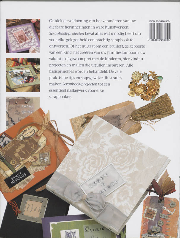 Scrapbook Projecten achterkant