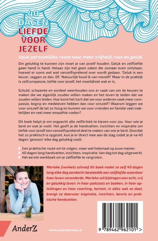 40 dagen liefde voor jezelf achterkant