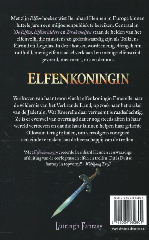 Elfenkoningin / Elfen / 5 achterkant