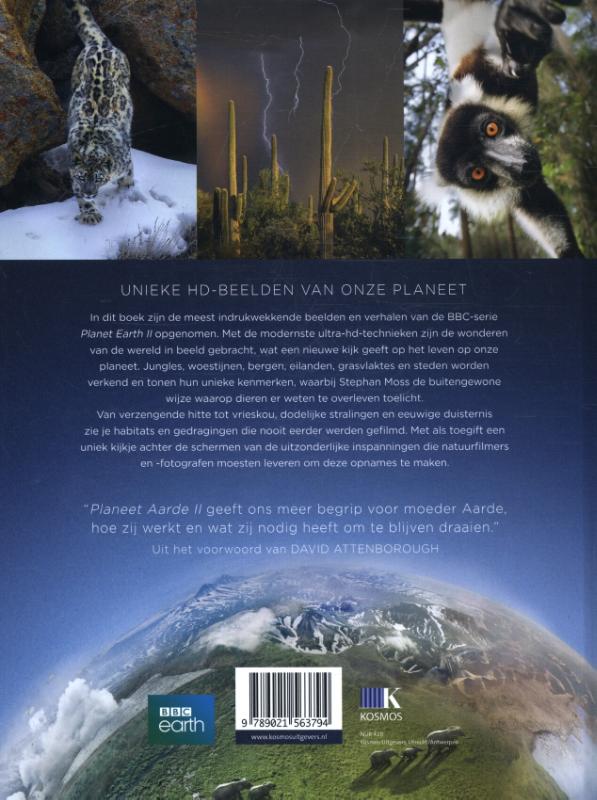 Planeet Aarde II achterkant