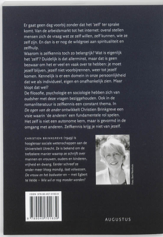 De ogen van de ander De ogen van de ander achterkant