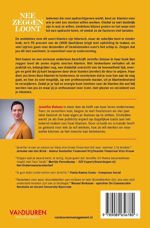 Nee zeggen loont achterkant