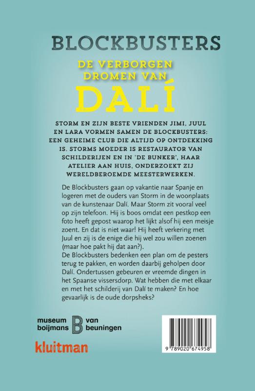 De verborgen dromen van Dali / Blockbusters achterkant