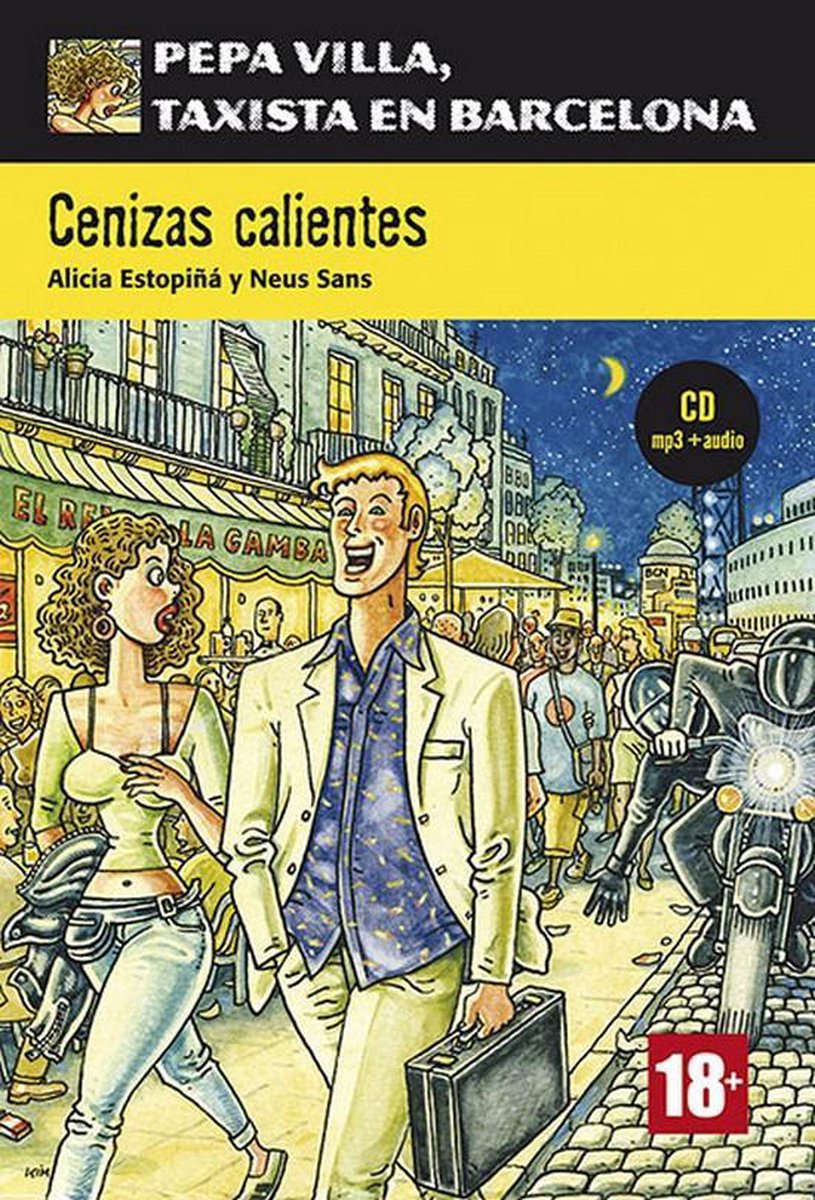 Pepa Villa: Cenizas calientes (B1) libro + CD audio