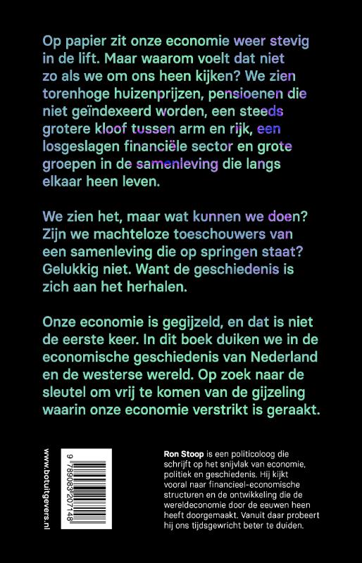 De gegijzelde economie achterkant