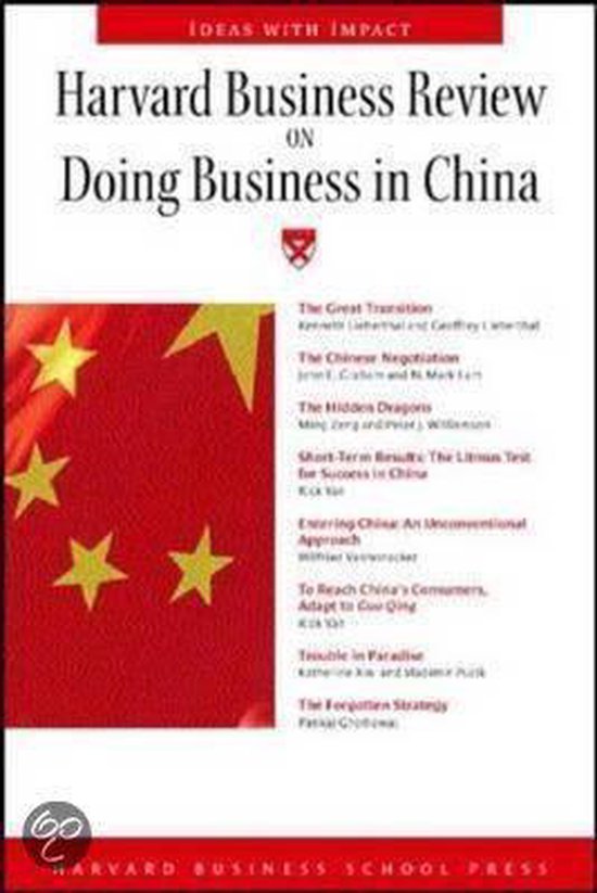 Harvard Business Review: Doing Business In China