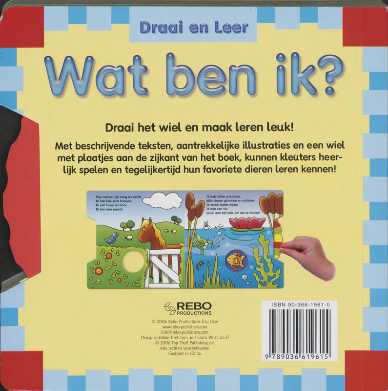 Wat ben ik? achterkant