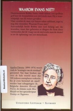 Waarom Evans niet? / Agatha Christie / 38 achterkant