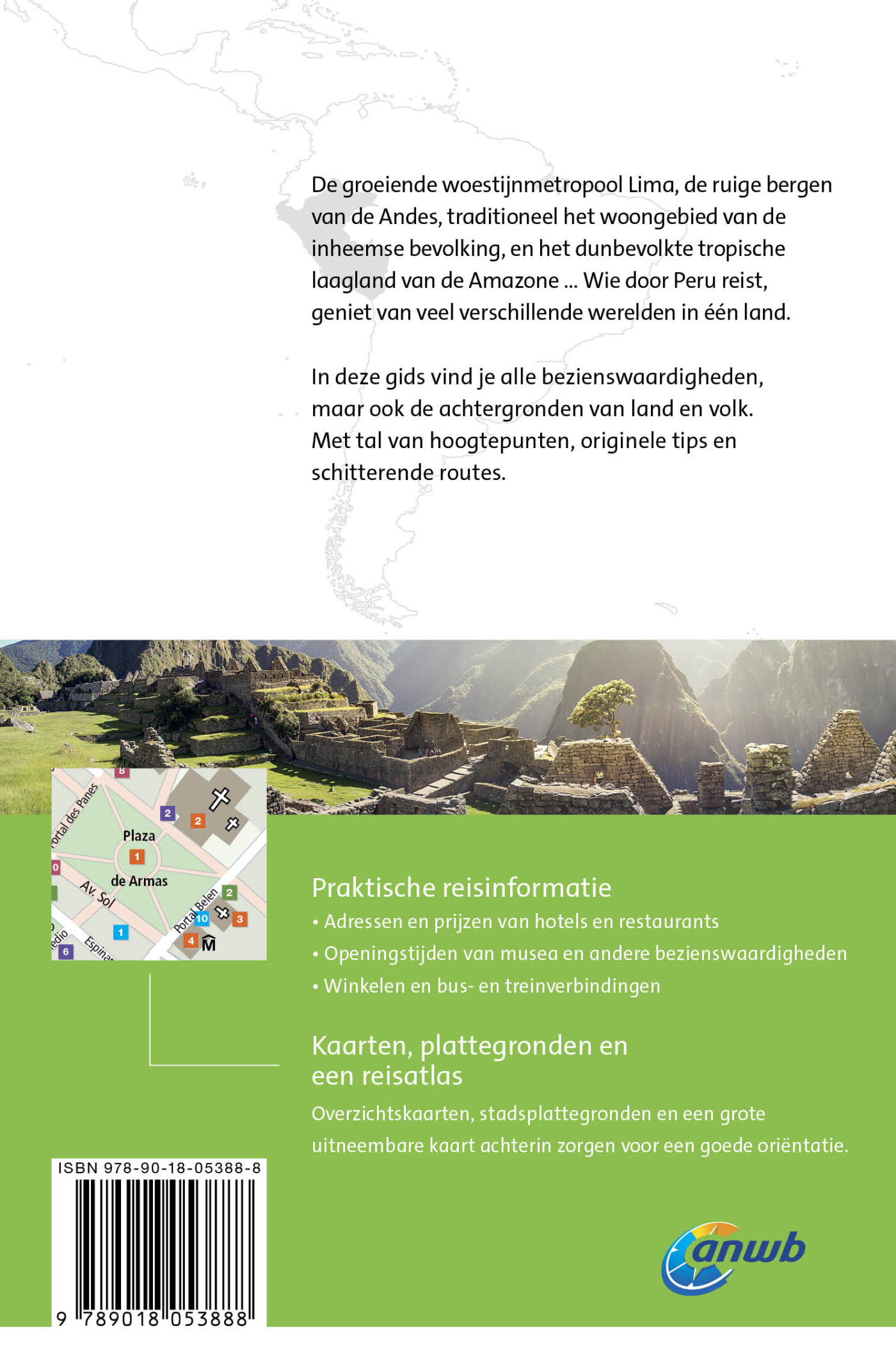 Peru / ANWB Wereldreisgids achterkant