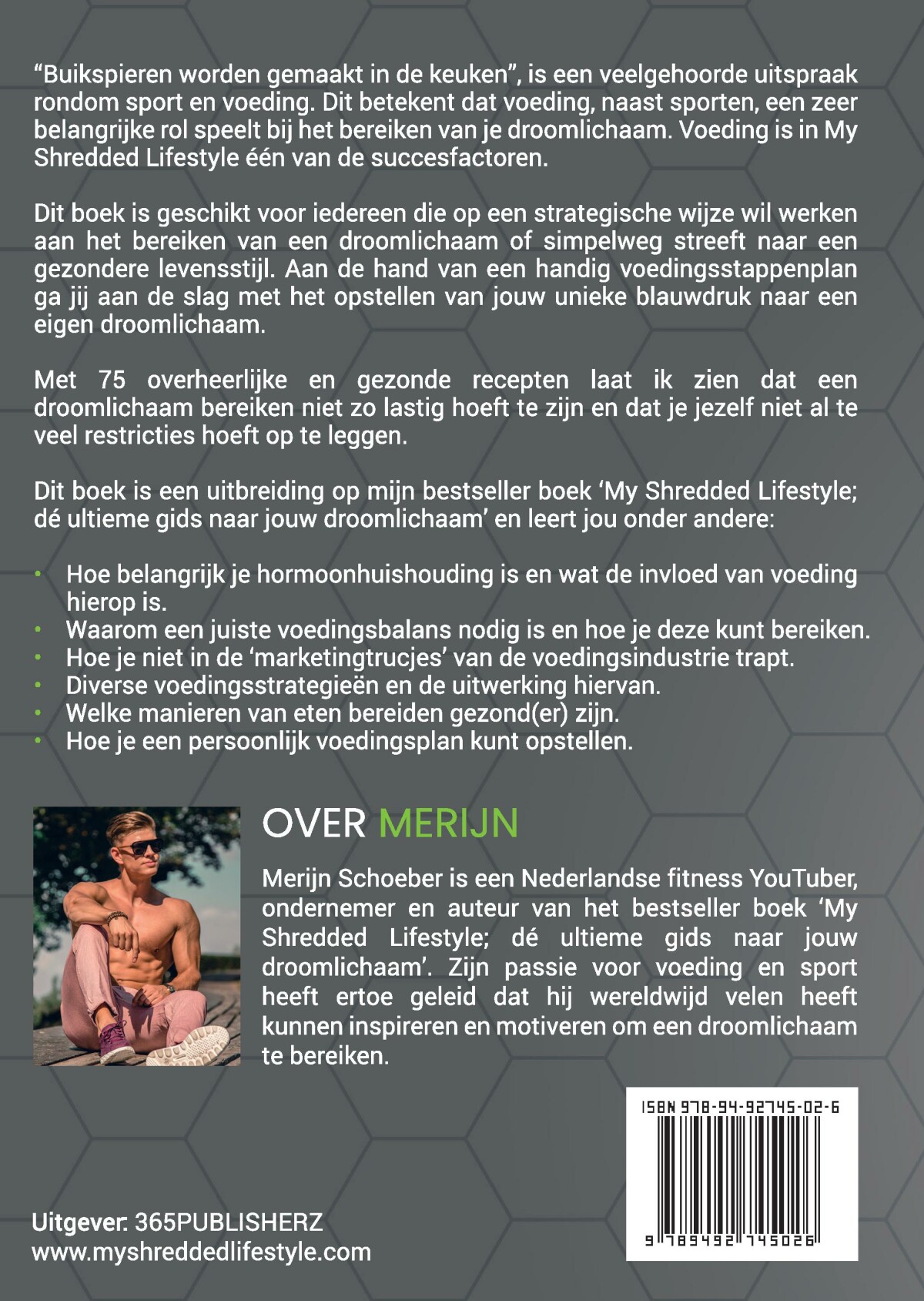 My Shredded Lifestyle 2 My Shredded Lifestyle 2 achterkant