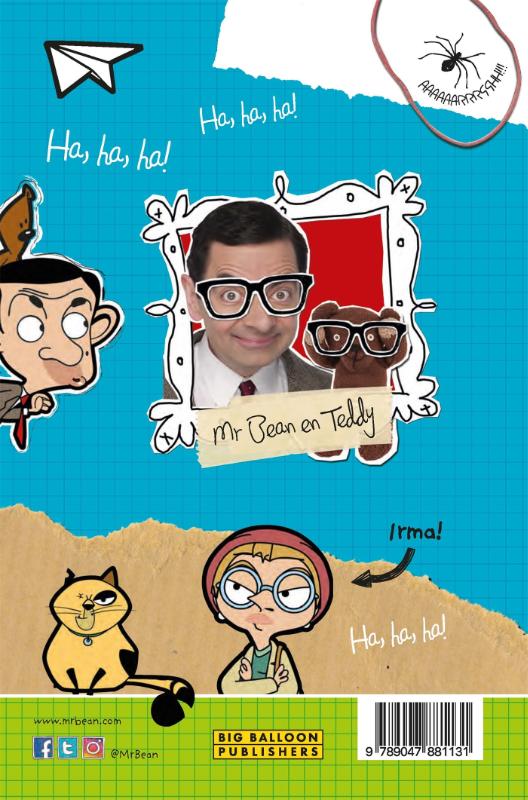 Het superdikke Mr. Bean moppenboek / Mr. Bean achterkant