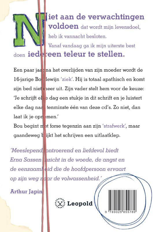 Dit is geen dagboek achterkant