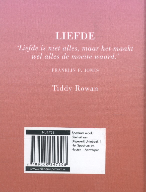 Het kleine boek vol liefde achterkant