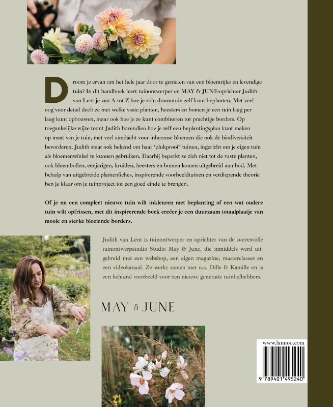 Handboek voor de bloementuin achterkant