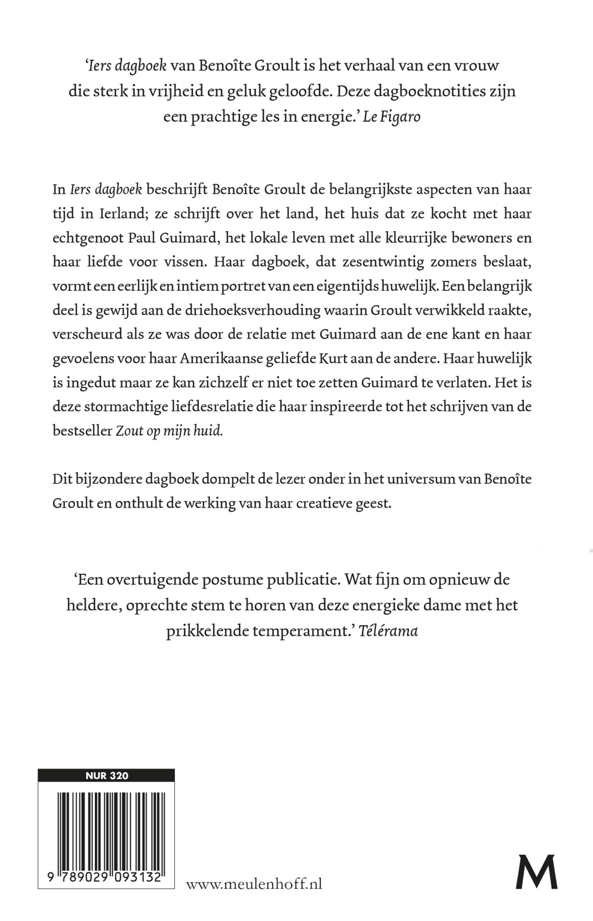 Iers dagboek Iers dagboek achterkant