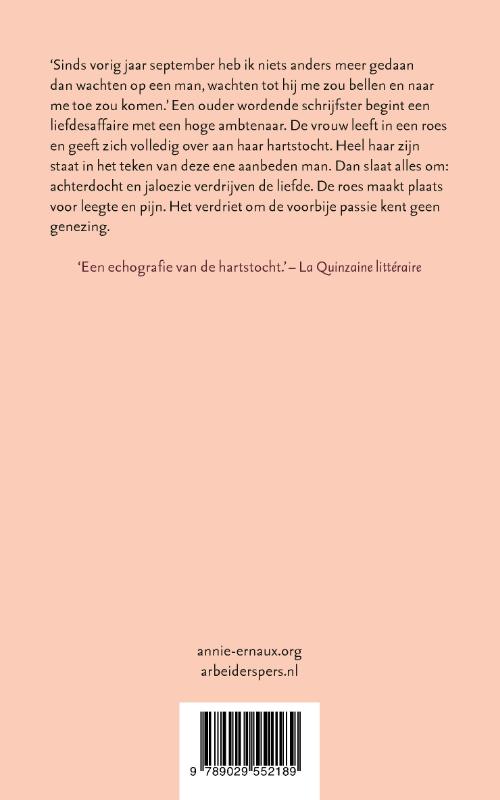 Alleen maar hartstocht achterkant