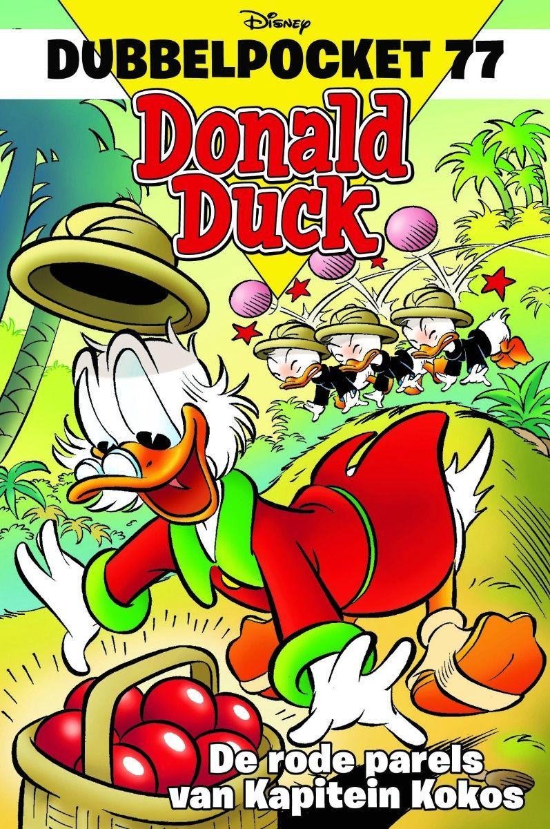 boekenbalie_9789463055215_cover Donald Duck Dubbelpocket 77 - De rode parels van Kapitein Kokos