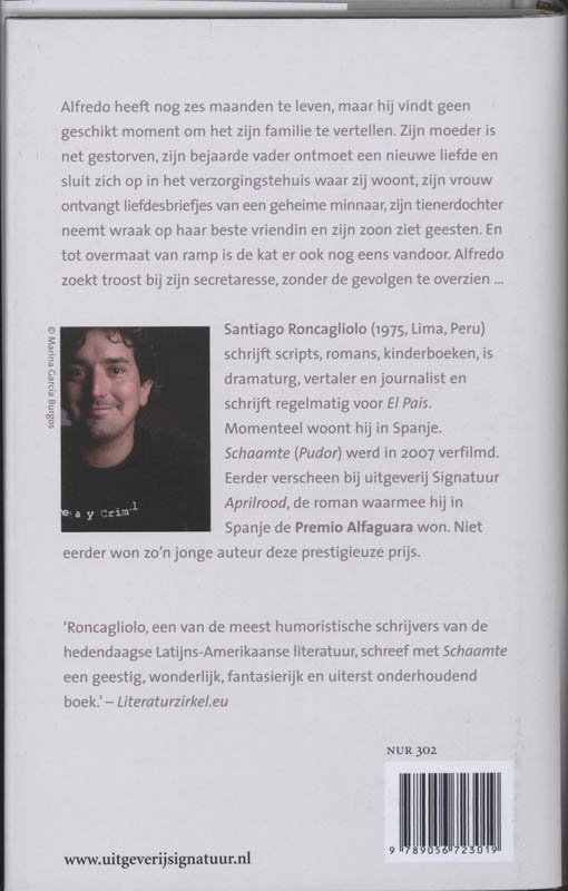 Schaamte Schaamte achterkant