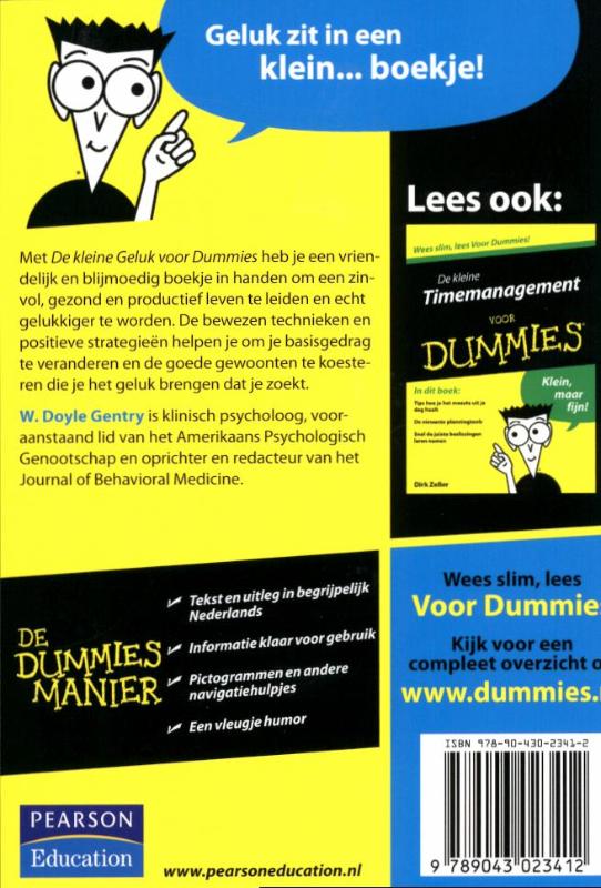 De kleine Geluk voor Dummies / Voor Dummies De kleine Geluk voor Dummies / Voor Dummies achterkant