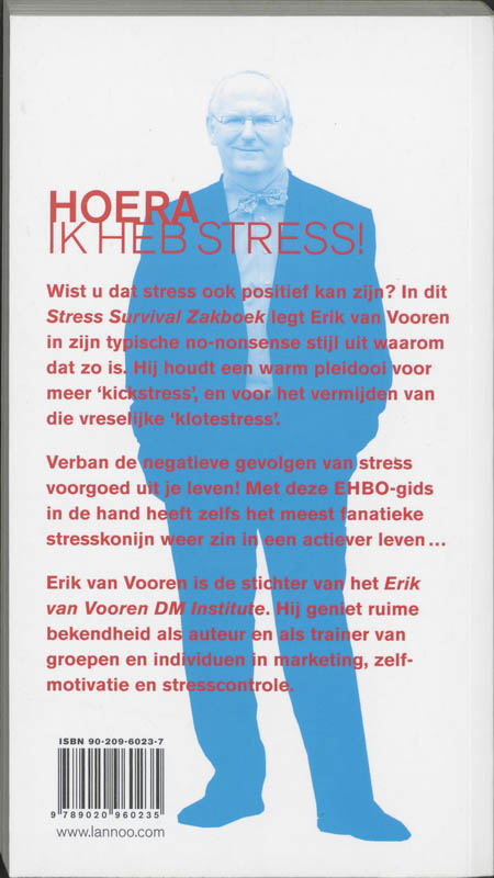 Stress Survival Zakboek achterkant