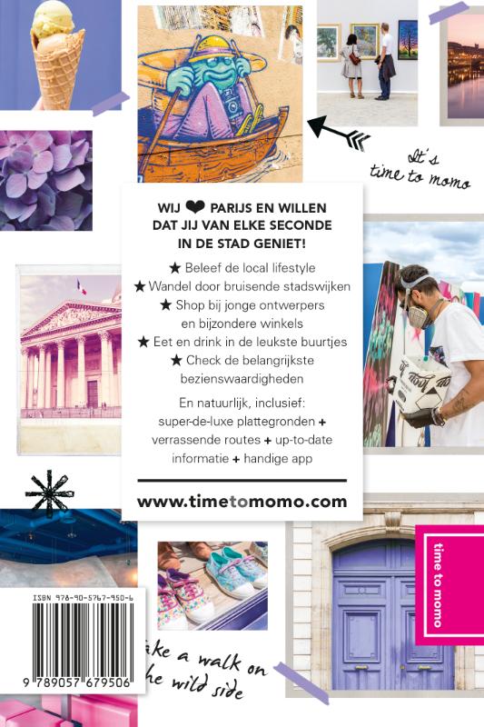 Parijs / Time to momo achterkant
