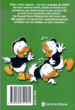 Donald Duck mini pocket 3 / Donald Duck mini pocket / 3 achterkant