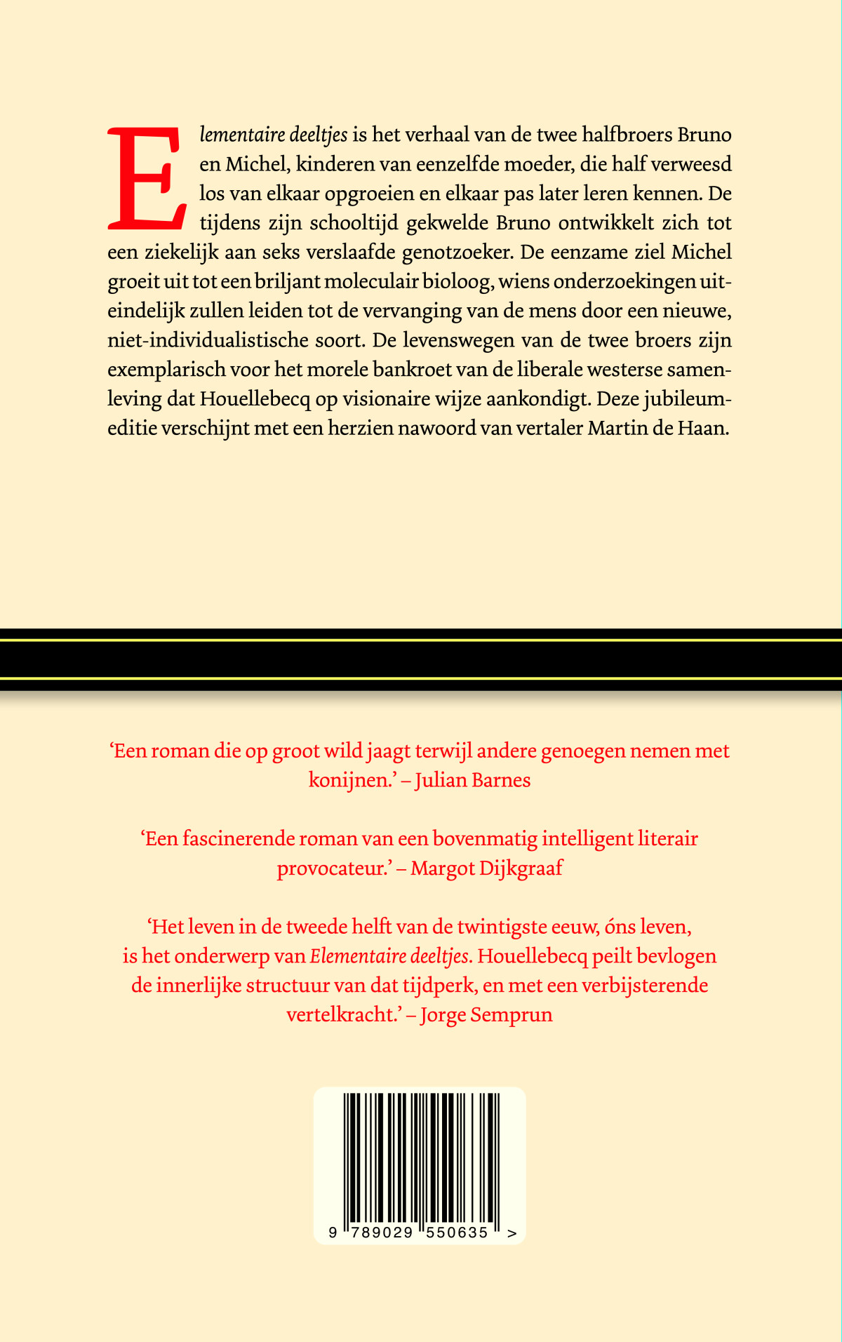 Elementaire deeltjes achterkant