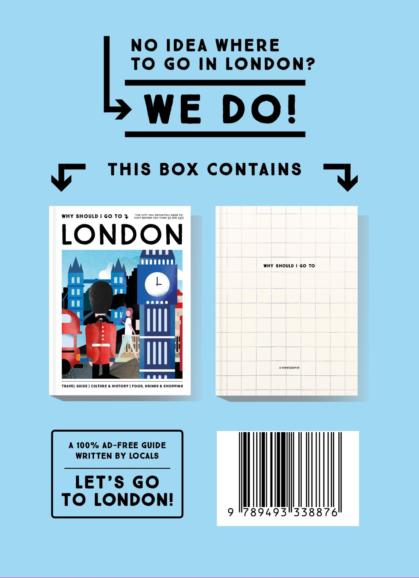 Why Should I Go To London achterkant