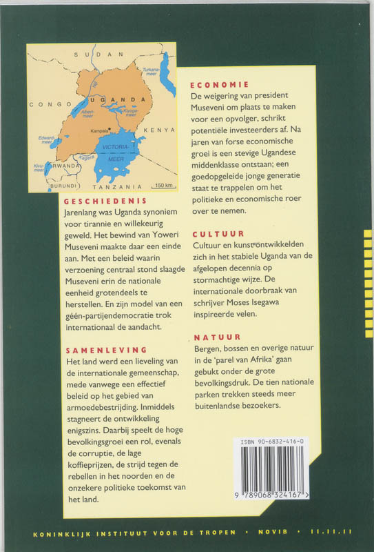 Uganda / Landenreeks achterkant