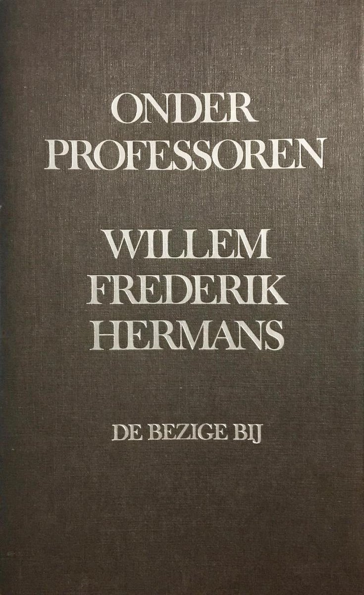boekenbalie_9789023405207_cover Onder professoren / BB-literair