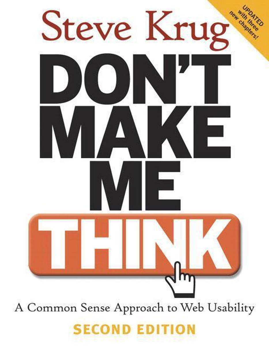 boekenbalie_9780321344755_cover Don't Make Me Think:A Common Sense Approach to Web Usability