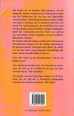 Het boek en de broederschap achterkant